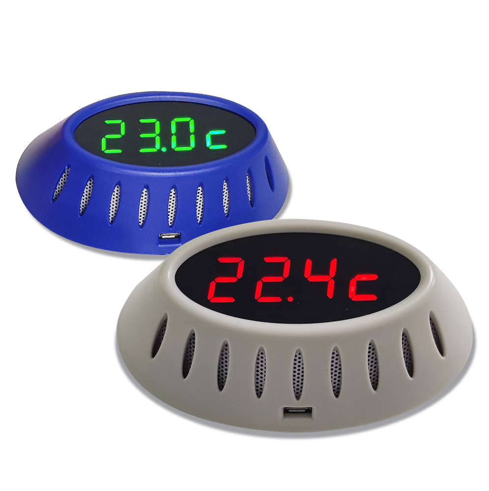  Digital Wall Clock Thermometer